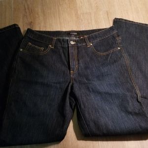 Blinged out straight leg Jean's